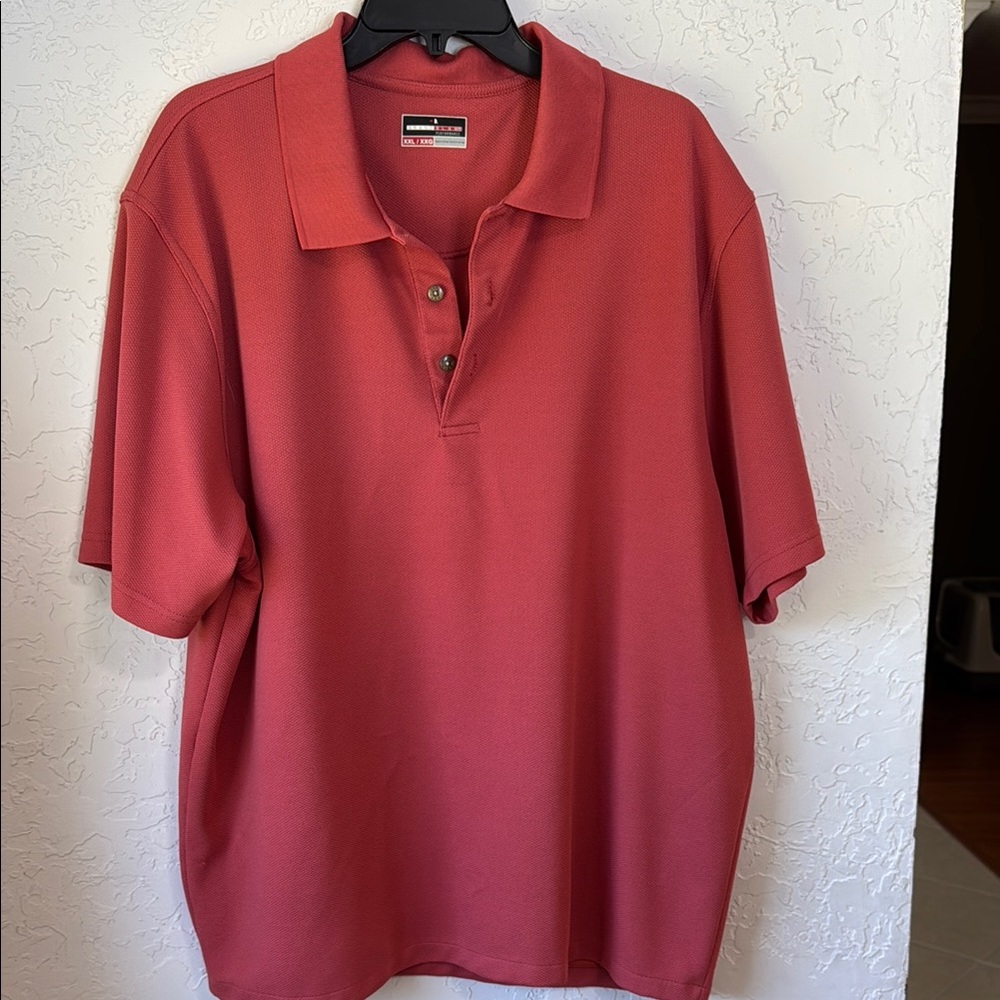 Grand Slam Red Polo Shirt Classic Design